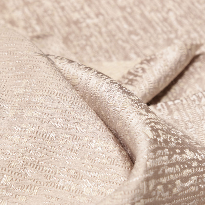 Eddie Woven Fabric, Champagne — Luxury Fabrics from Tackler
