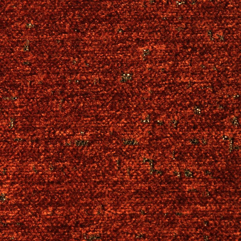 Ted Velvet Chenille Fabric, Rust