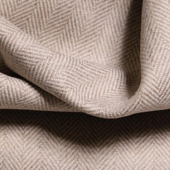 Falkland Herringbone Fabric, Silver