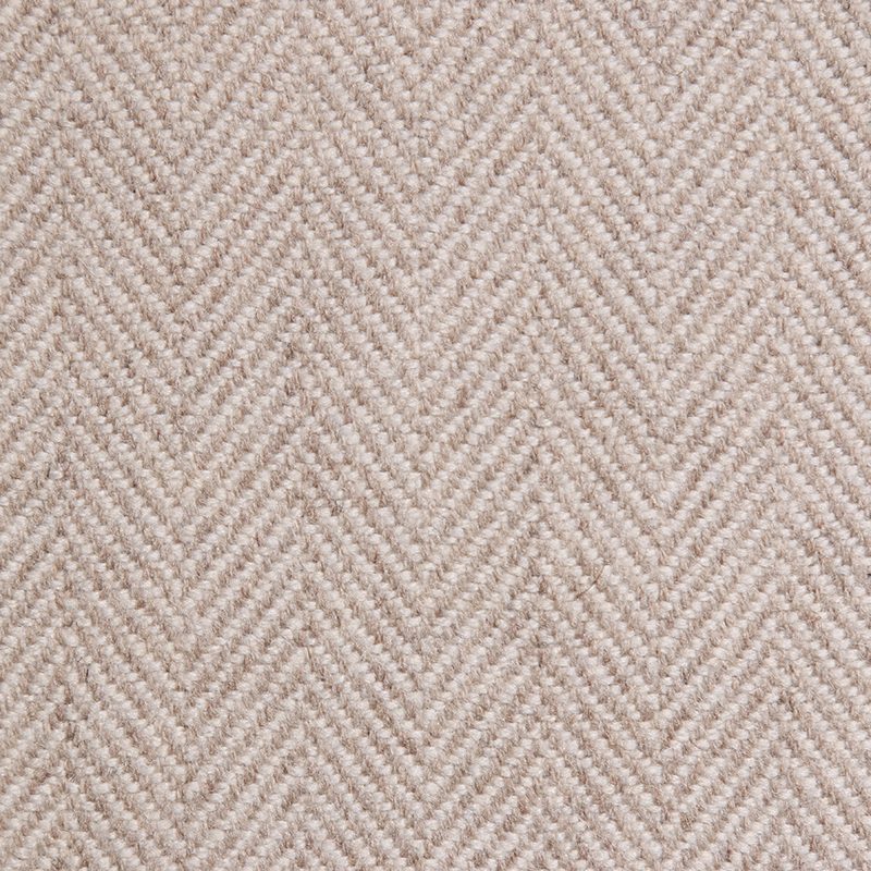 Falkland Herringbone Fabric, Silver