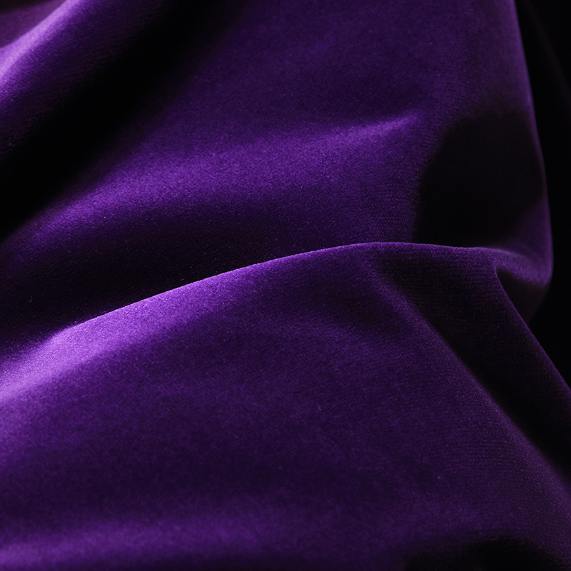 Papillon Velvet Fabric Violet Tackler London
