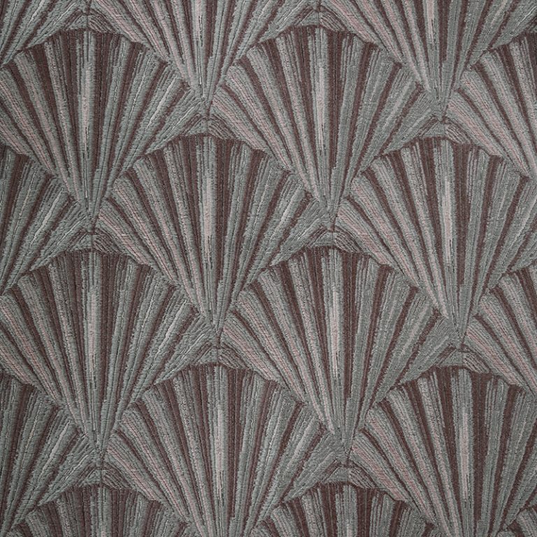 Verna Textured Fabric, Delft Platinum - Tackler London