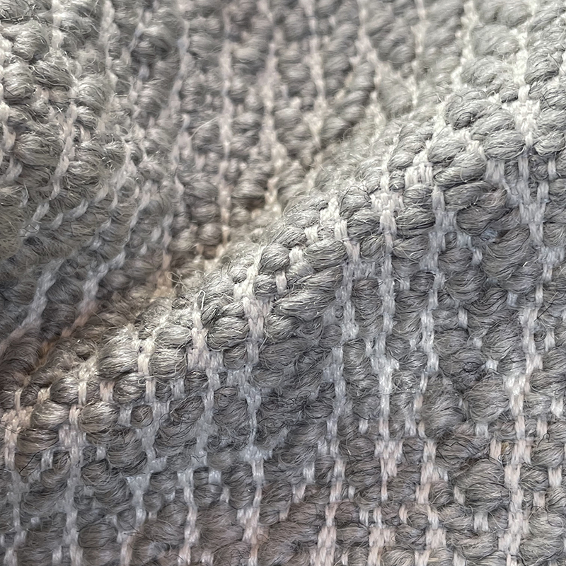 Levant Bouclé Fabric, Harbour Fog - Tackler London - Upholstery Fabrics