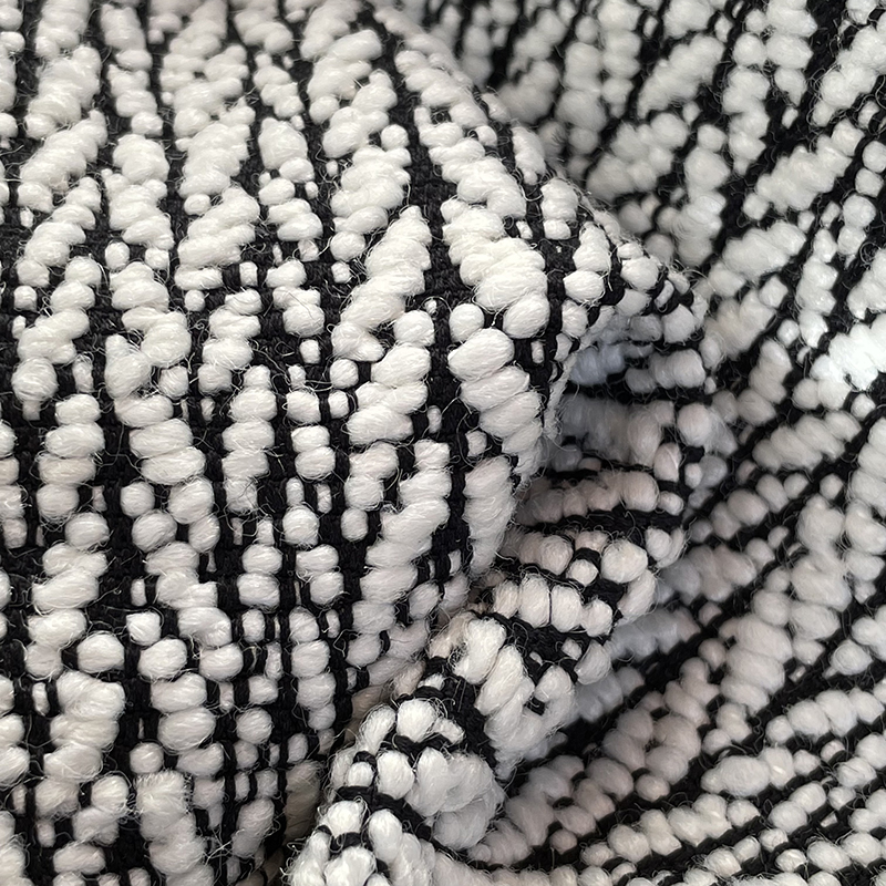 Levant Bouclé Fabric, Monochrome - Tackler London - Upholstery Fabrics
